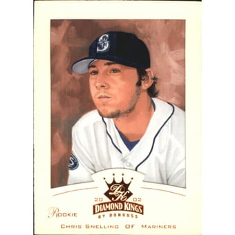 2002 Diamond Kings Bronze Foil #151 Chris Snelling