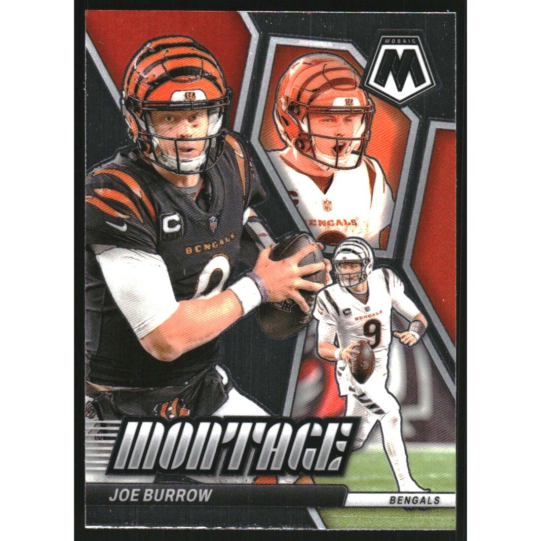 2024 Panini Mosaic Montage #8 Joe Burrow