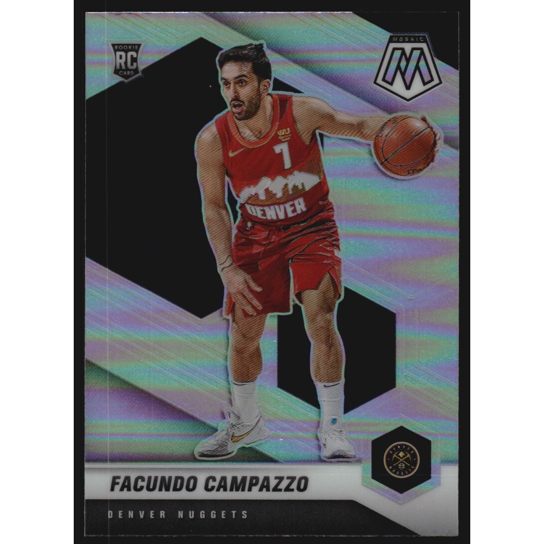 2020-21 Panini Mosaic Silver #237 Facundo Campazzo