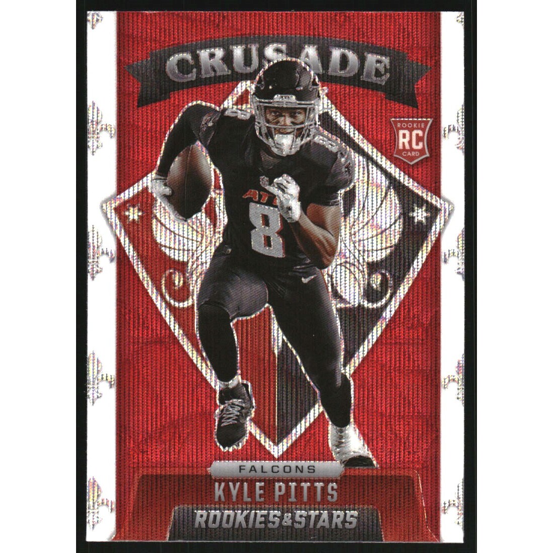 2021 Rookies and Stars Crusade Red Wave #30 Kyle Pitts