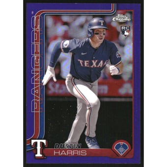 2025 Topps Chrome Purple Refractors #131 Dustin Harris