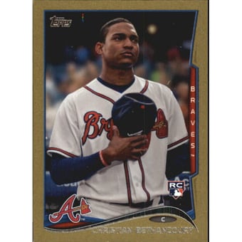 2014 Topps Mini Gold #447 Christian Bethancourt
