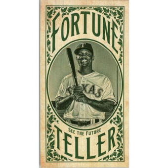 2017 Topps Gypsy Queen Fortune Teller Mini Green #FTABE Adrian Beltre