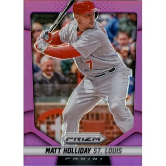 2014 Panini Prizm Prizms Purple #20 Matt Holliday