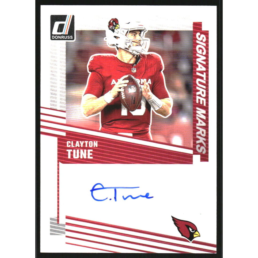 2025 Donruss Signature Marks #29 Clayton Tune. rookie card picture