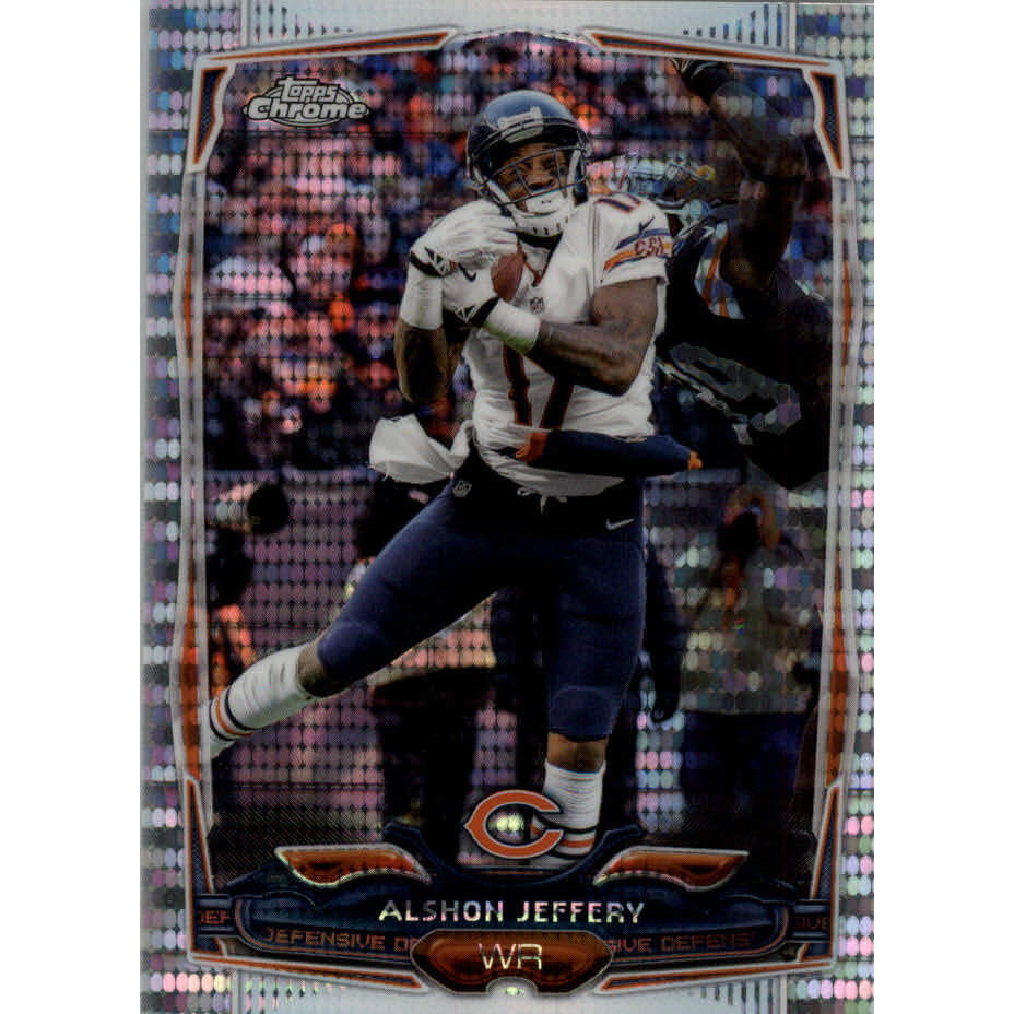 2014 Topps Chrome Mini Pulsar Refractors #33 Alshon Jeffery