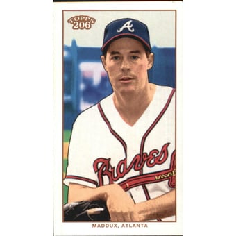 2002 Topps 206 Tolstoi #9 Greg Maddux