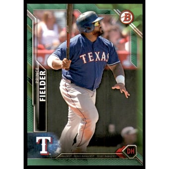 2016 Bowman Green #87 Prince Fielder