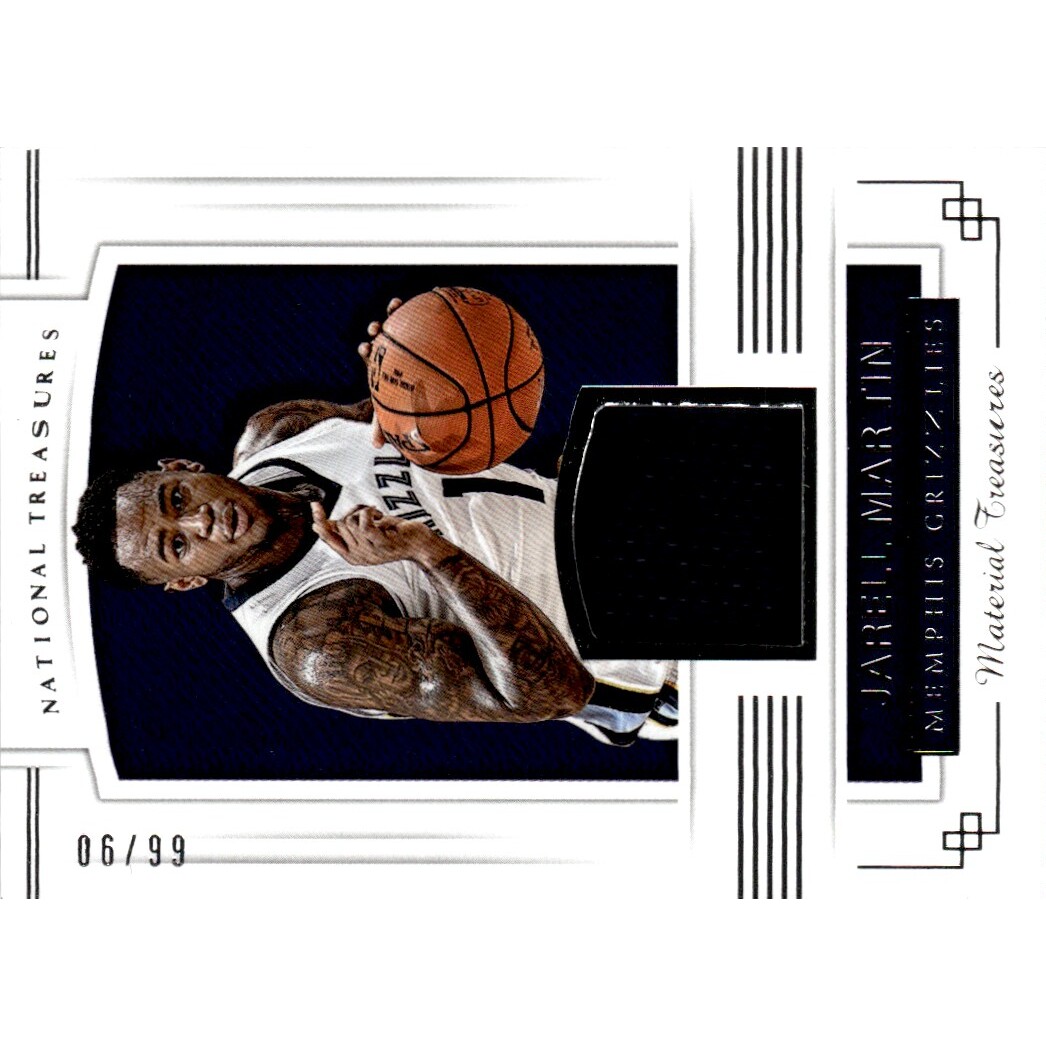 2017-18 Panini National Treasures Material Treasures #29 Jarell Martin/99