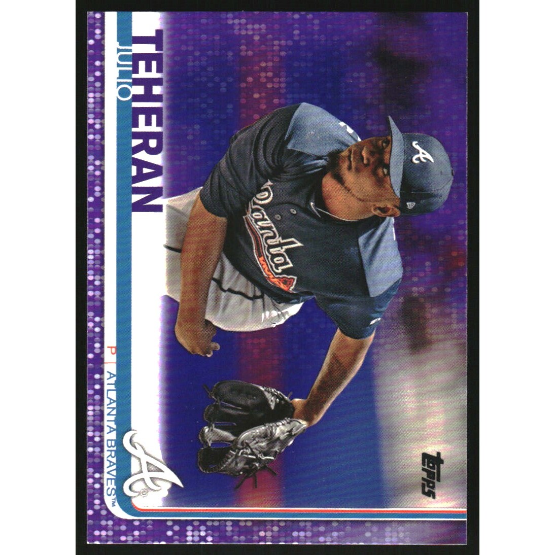 2019 Topps Meijer Purple #118 Julio Teheran