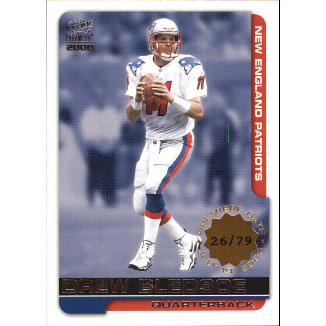 2000 Paramount Premiere Date #137 Drew Bledsoe