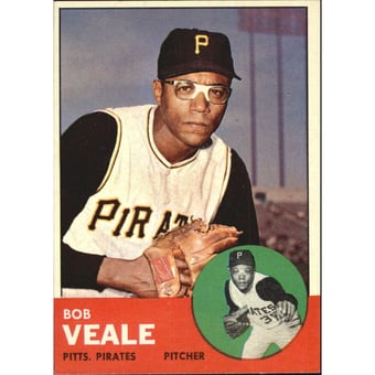 1963 Topps #87 Bob Veale