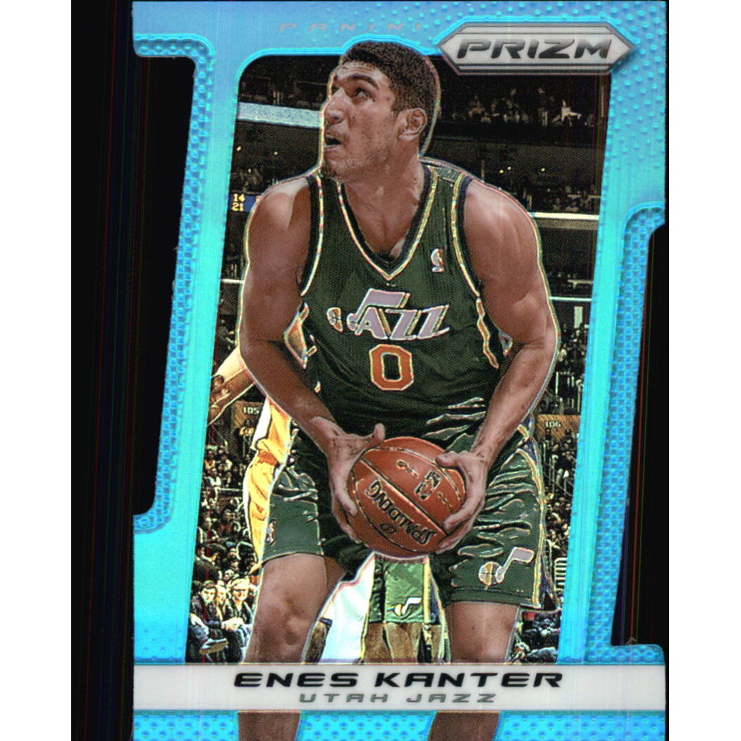 2013-14 Panini Prizm Prizms Light Blue Die Cut #58 Enes Kanter