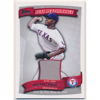 2010 Topps Peak Performance Relics #NF Neftali Feliz S2