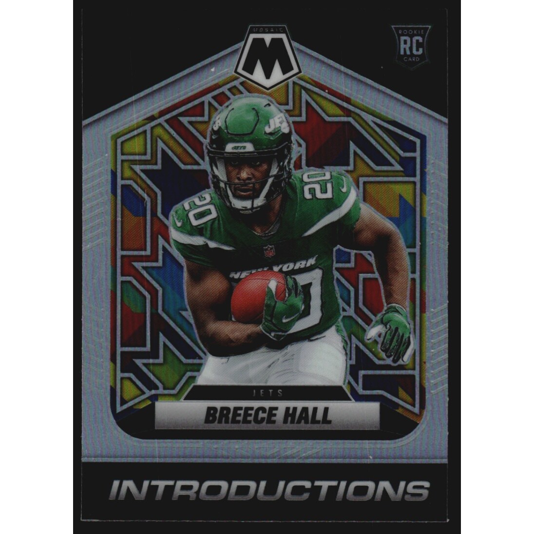 2022 Panini Mosaic Introductions Silver #10 Breece Hall