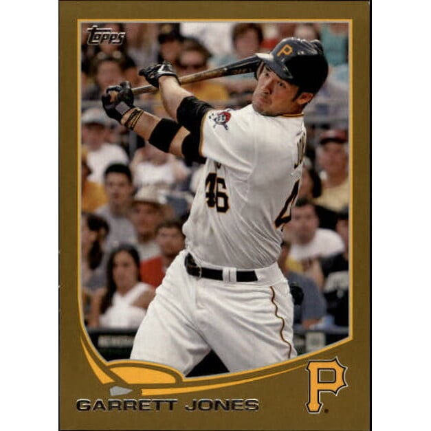 2013 Topps Mini Gold #475 Garrett Jones. rookie card picture