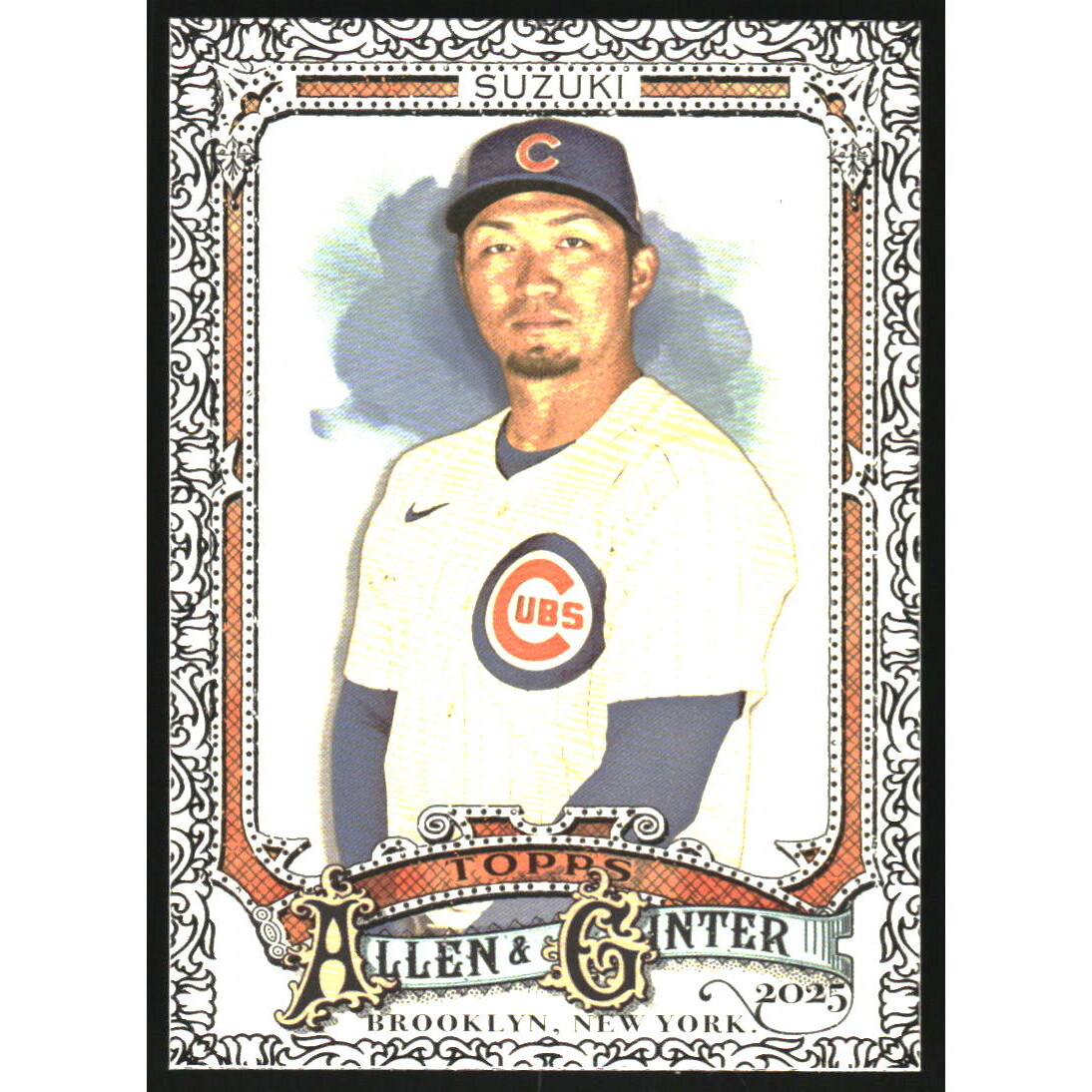 2025 Topps Allen and Ginter Foil Filagree #46 Seiya Suzuki