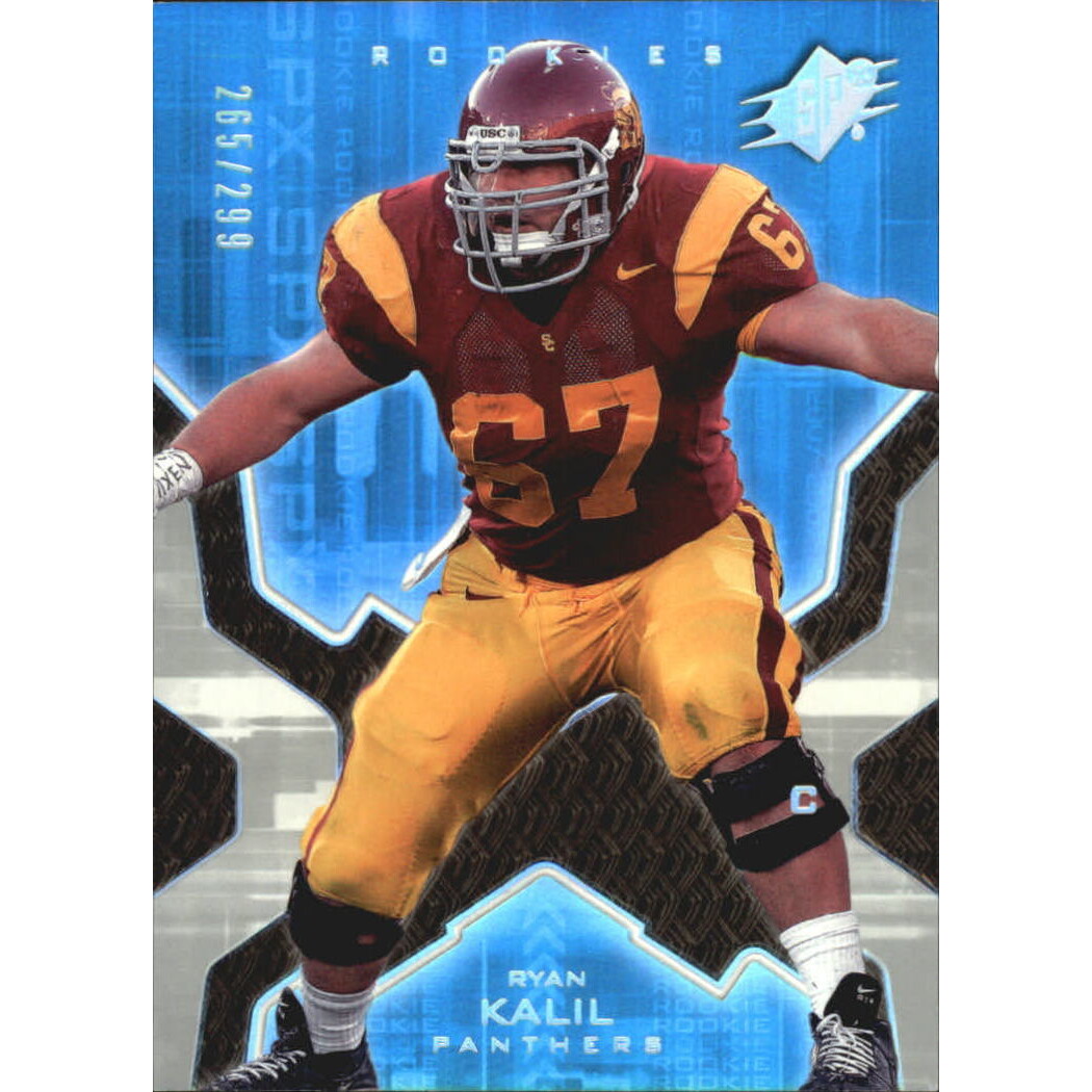 2007 SPx Silver Holofoil Rookies #120 Ryan Kalil