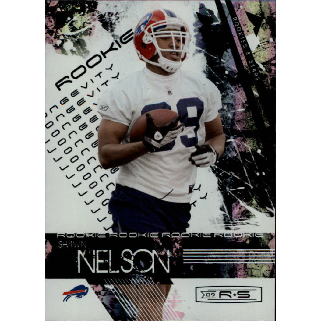 2009 Donruss Rookies and Stars Longevity Parallel Silver Holofoil #192 Shawn Nelson. rookie card picture