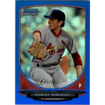2013 Bowman Chrome Draft Draft Picks Blue Refractors #BDPP57 Robert Kaminsky