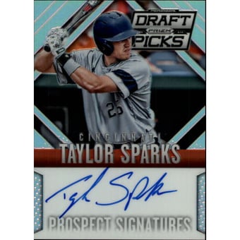 2014 Panini Prizm Perennial Draft Picks Prospect Signatures Prizms #58 Taylor Sparks