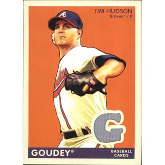 2009 Upper Deck Goudey Memorabilia #GMHU Tim Hudson