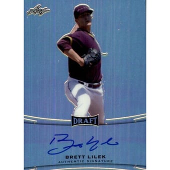 2015 Leaf Metal Draft #BABL1 Brett Lilek