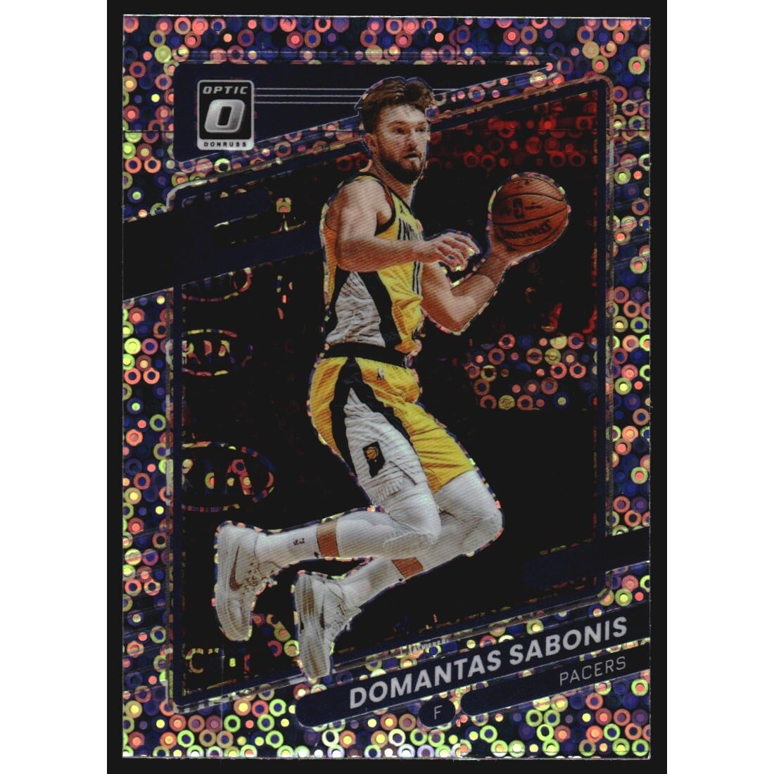 2021-22 Donruss Optic Fast Break Holo #94 Domantas Sabonis