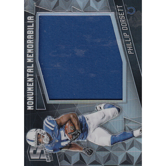 2016 Panini Spectra Monumental Memorabilia #23 Phillip Dorsett/199. rookie card picture