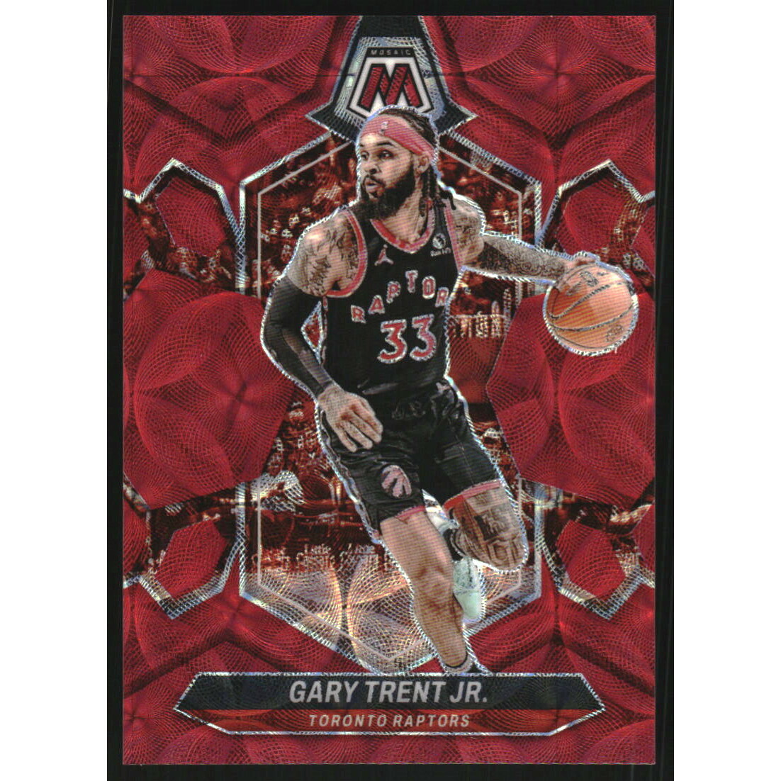 2023-24 Panini Mosaic Mosaic Red International #158 Gary Trent Jr. 2023-24 Panini Mosaic Mosaic Red International #158 Gary Trent Jr.
