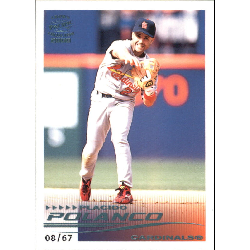 2000 Pacific Crown Collection Platinum Blue #233 Placido Polanco
