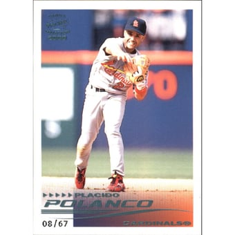 2000 Pacific Crown Collection Platinum Blue #233 Placido Polanco