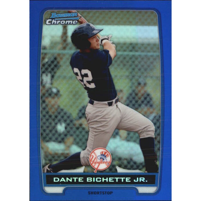 2012 Bowman Chrome Prospects Blue Refractors #BCP99 Dante Bichette