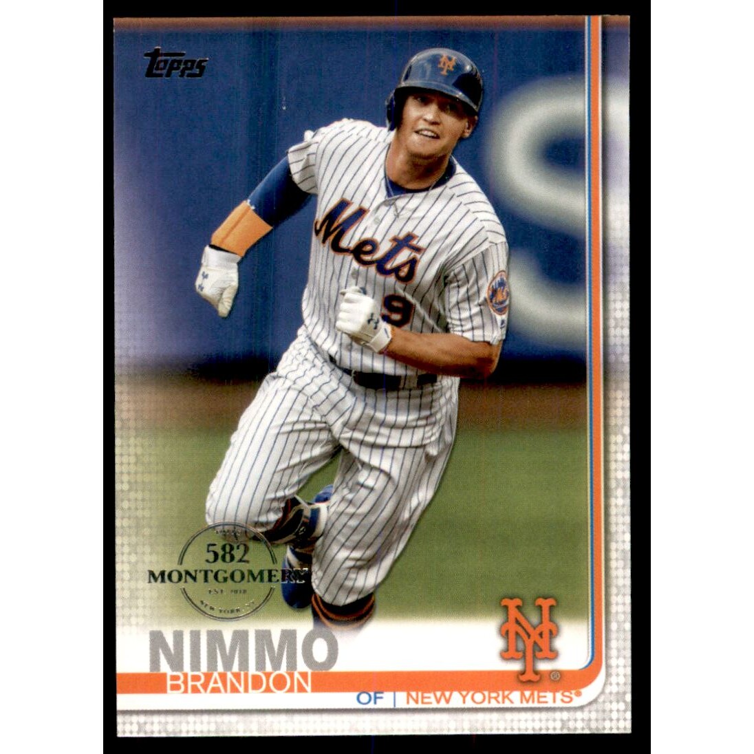 2019 Topps Factory Set 582 Montgomery #172 Brandon Nimmo 2019 Topps Factory Set 582 Montgomery #172 Brandon Nimmo