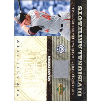 2007 Artifacts Divisional Artifacts #AD Adam Dunn