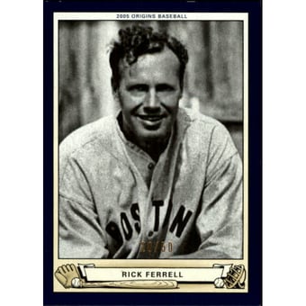 2005 Origins Blue #137 Rick Ferrell RET