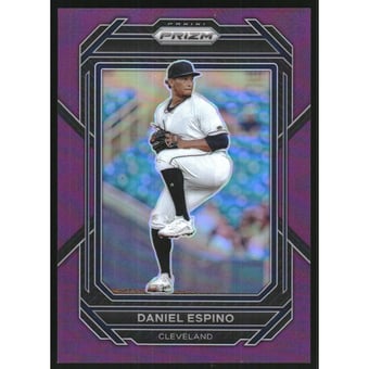 2023 Panini Prizm Prizms Purple #96 Daniel Espino