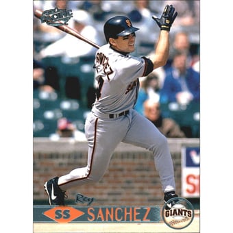 1999 Pacific Platinum Blue #389 Rey Sanchez