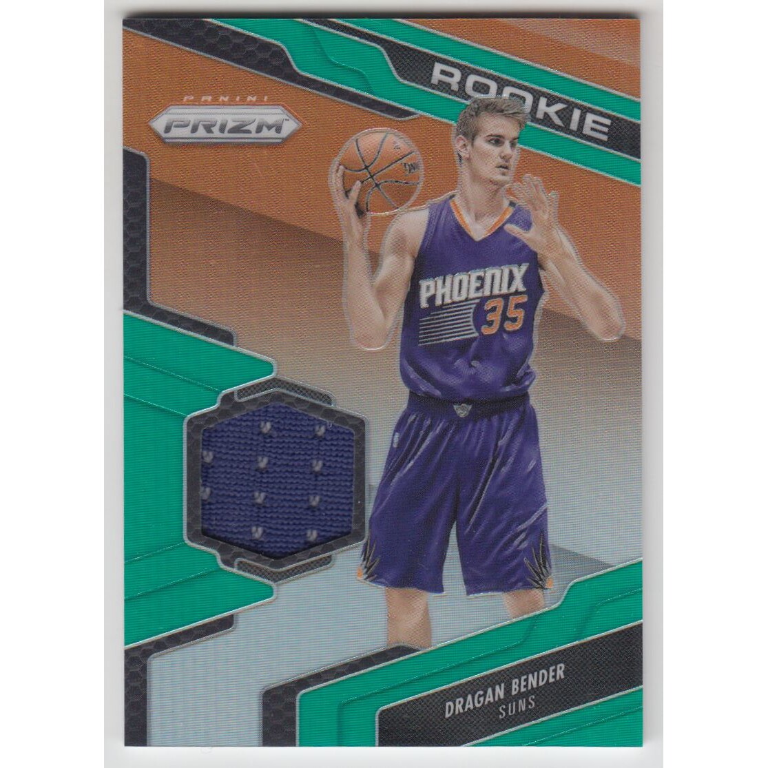 2016-17 Panini Prizm Rookie Jerseys Prizms Green #44 Dragan Bender 2016-17 Panini Prizm Rookie Jerseys Prizms Green #44 Dragan Bender
