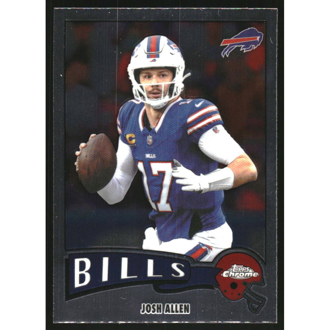 2025 Topps Chrome '75 Topps #19754 Josh Allen. rookie card picture