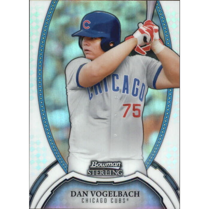 2011 Bowman Sterling Prospects Refractors #49 Dan Vogelbach. rookie card picture