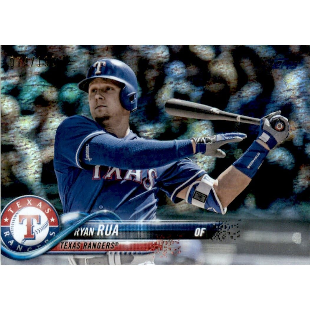 2018 Topps Factory Set Foilboard #622 Ryan Rua. rookie card picture