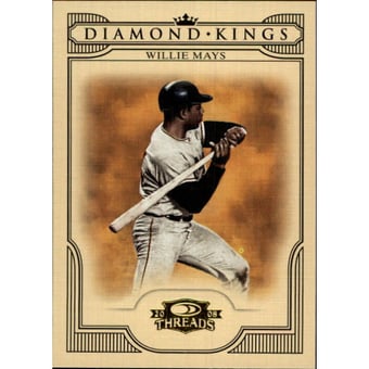 2008 Donruss Threads Diamond Kings #46 Willie Mays