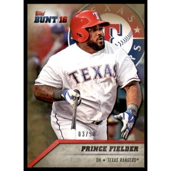 2016 Topps Bunt Topaz #68 Prince Fielder