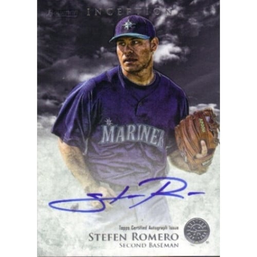 2013 Bowman Inception Prospect Autographs #SR Stefen Romero