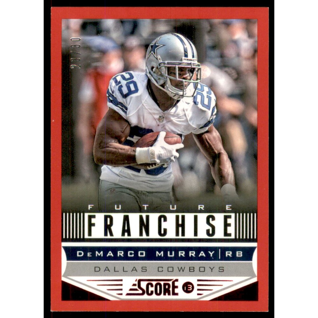 2013 Score Red Zone #307 DeMarco Murray FF