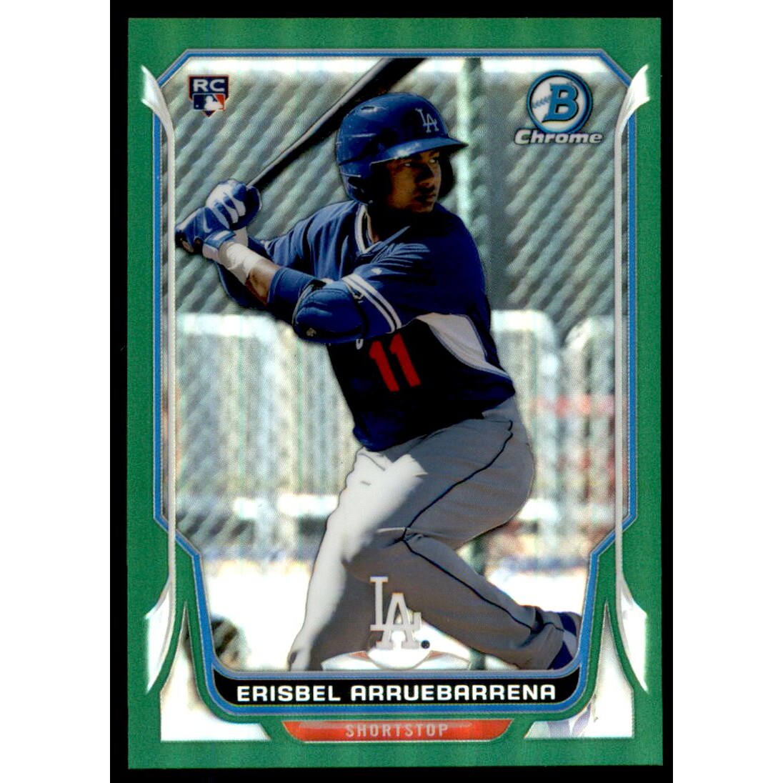 2014 Bowman Chrome Green Refractors #3 Erisbel Arruebarrena