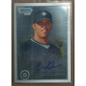 2010 Bowman Chrome Prospects #BCP187B Carlos Peguero AU