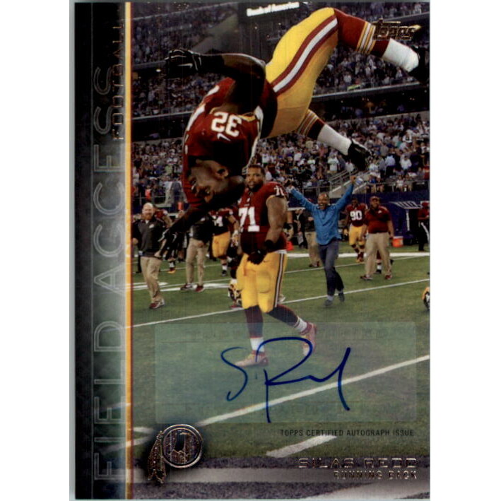 2015 Topps Field Access Autographs #46 Silas Redd. rookie card picture