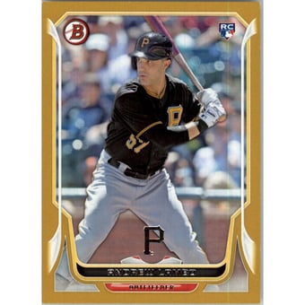 2014 Bowman Gold #39 Andrew Lambo